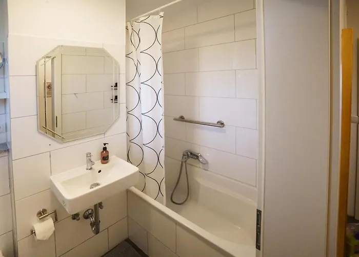 公寓 Immostay #3 - Mit Grossem Balkon, Parkplatz & Wlan- Naehe Zentrum 不莱梅