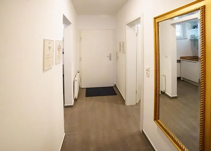 公寓 Immostay #3 - Mit Grossem Balkon, Parkplatz & Wlan- Naehe Zentrum 不莱梅