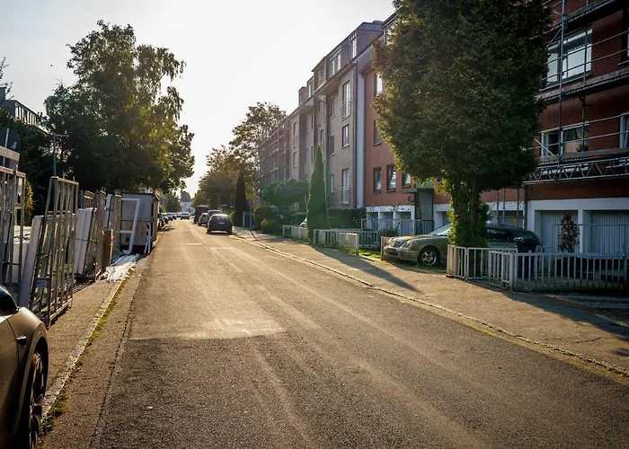 Immostay #3 - Mit Grossem Balkon, Parkplatz & Wlan- Naehe Zentrum 公寓 不莱梅